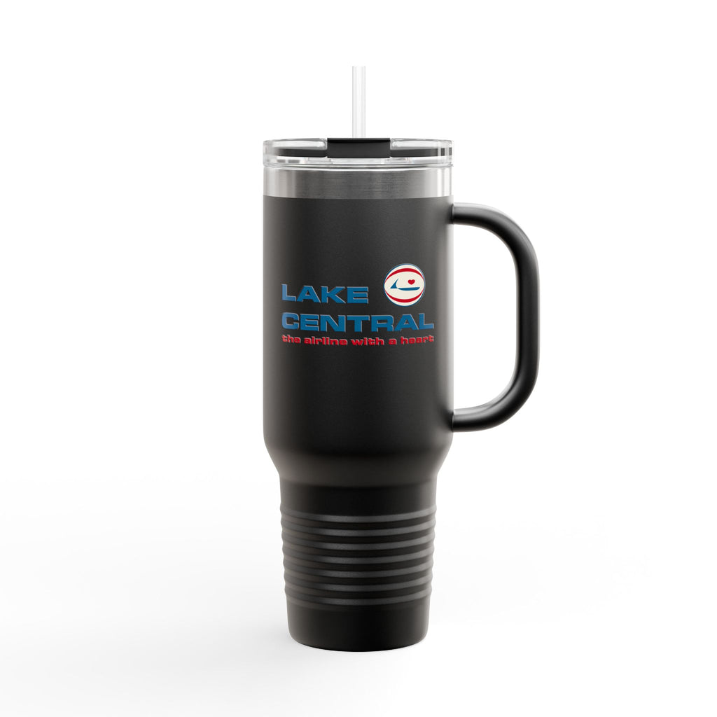Lake Central Airlines 40oz Insulated Travel Mug Stainless Tumbler