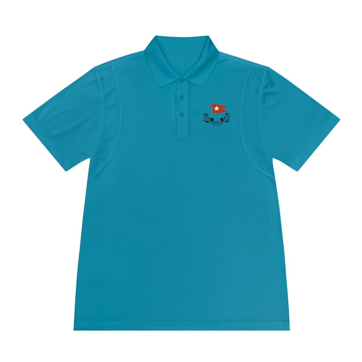 White Star Line Men's Sport Polo Shirt