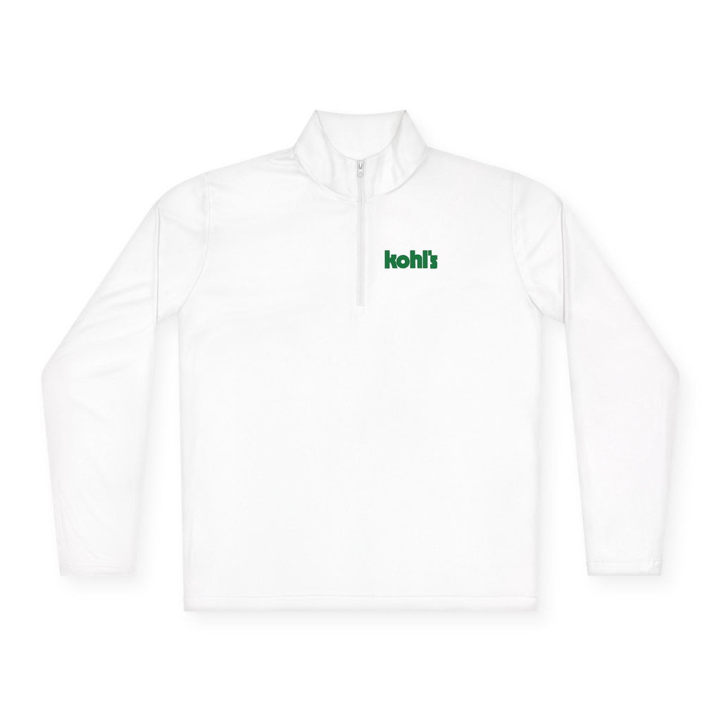 Kohl's Food Stores Unisex Quarter Zip Pullover