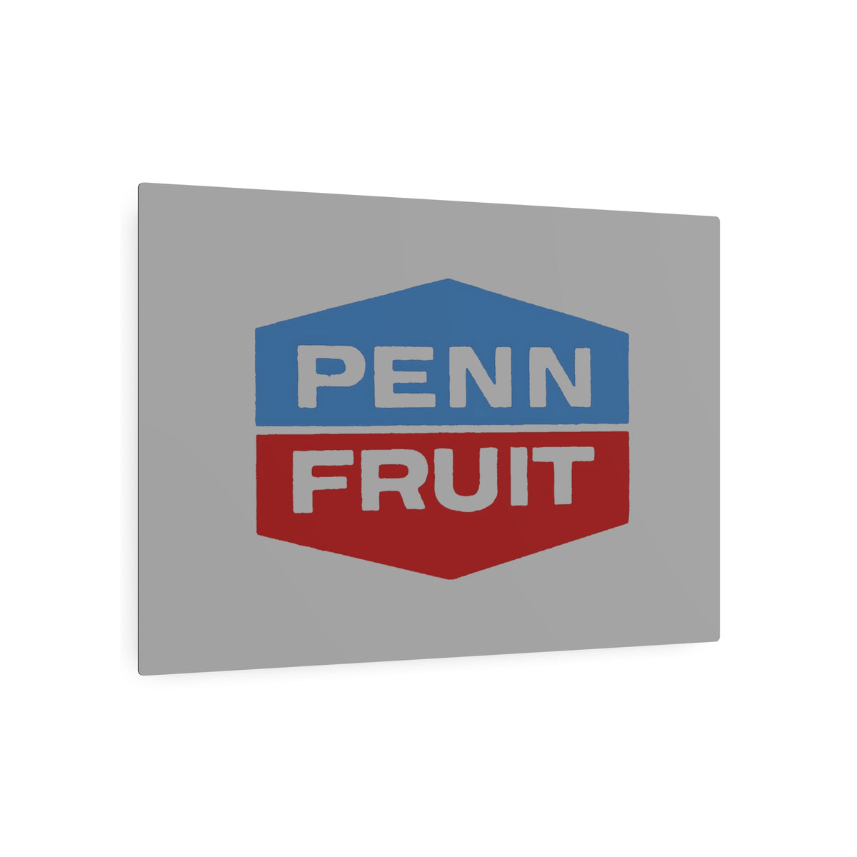 Penn Fruit Metal Sign
