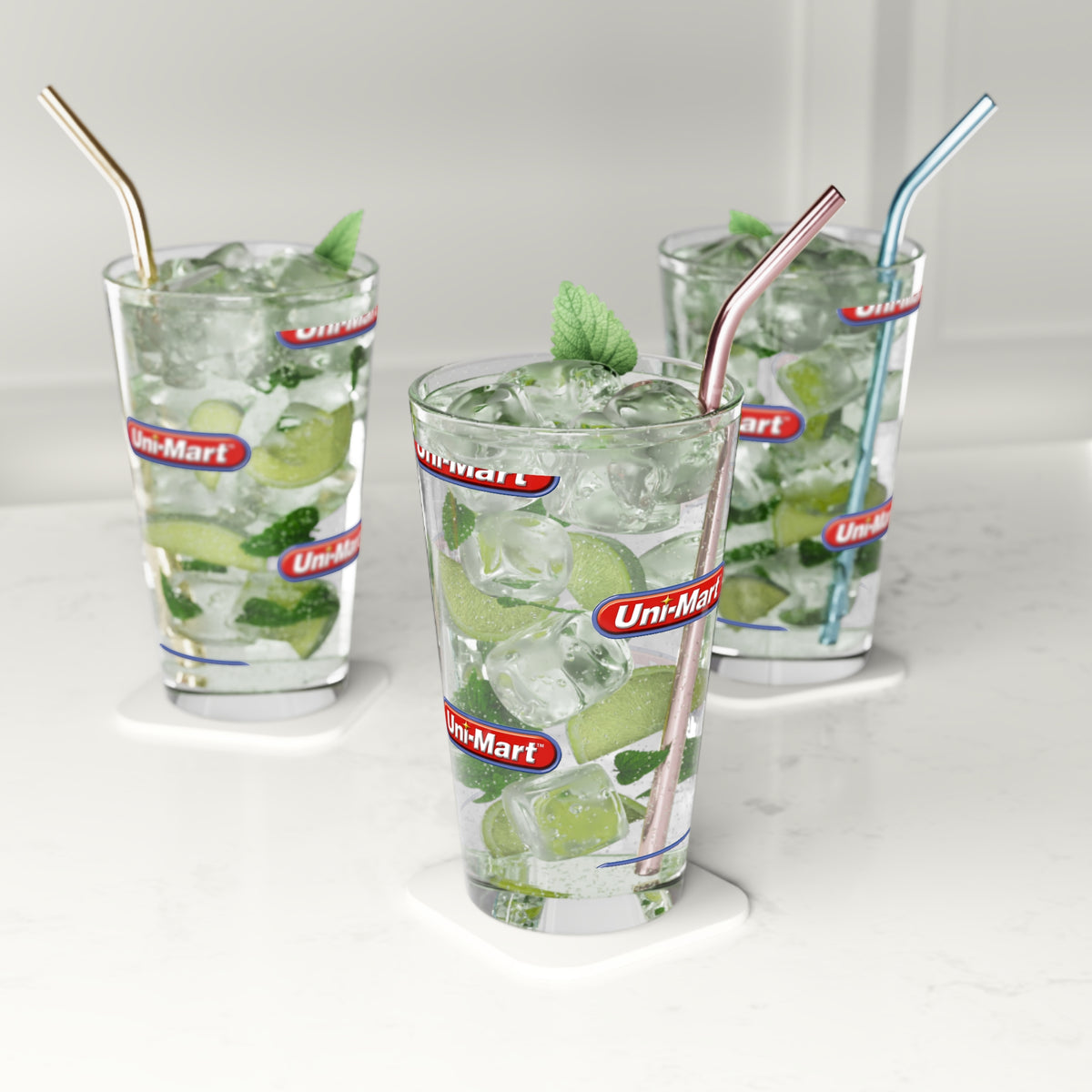Uni-Mart 16oz Pint Glass