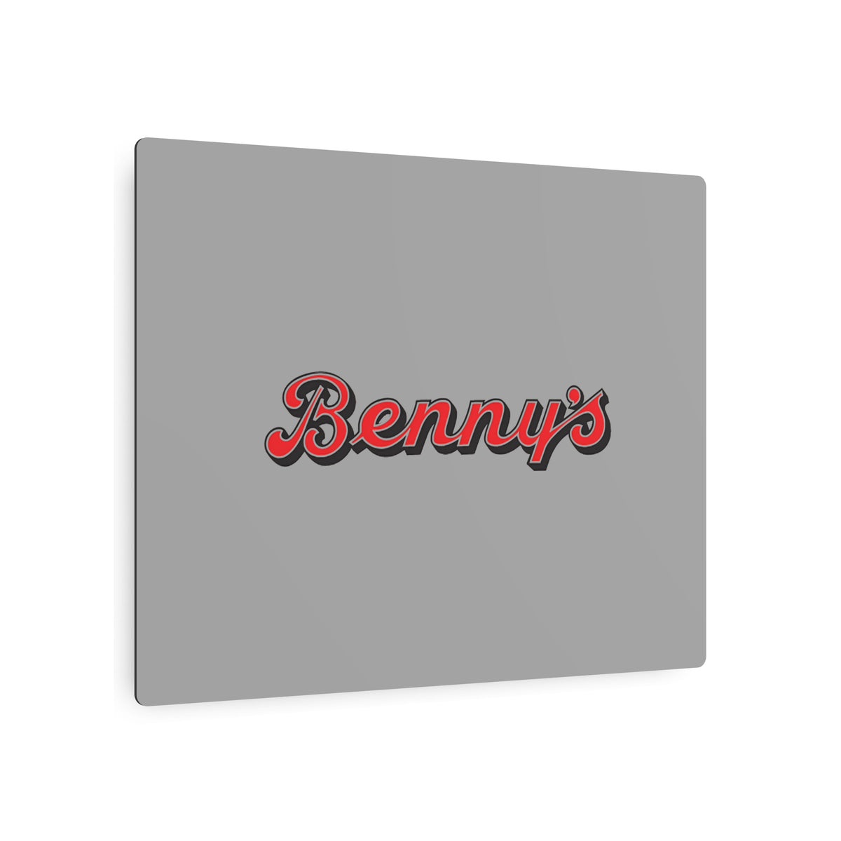 Benny's Metal Sign