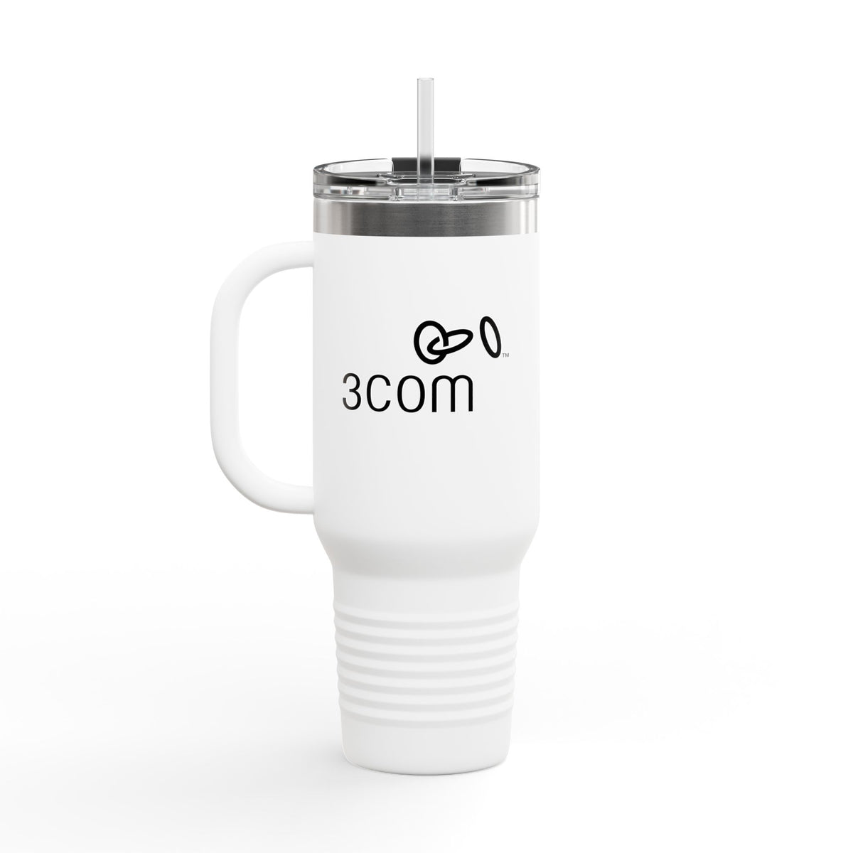 3Com Corporation 40oz Insulated Travel Mug Stainless Tumbler