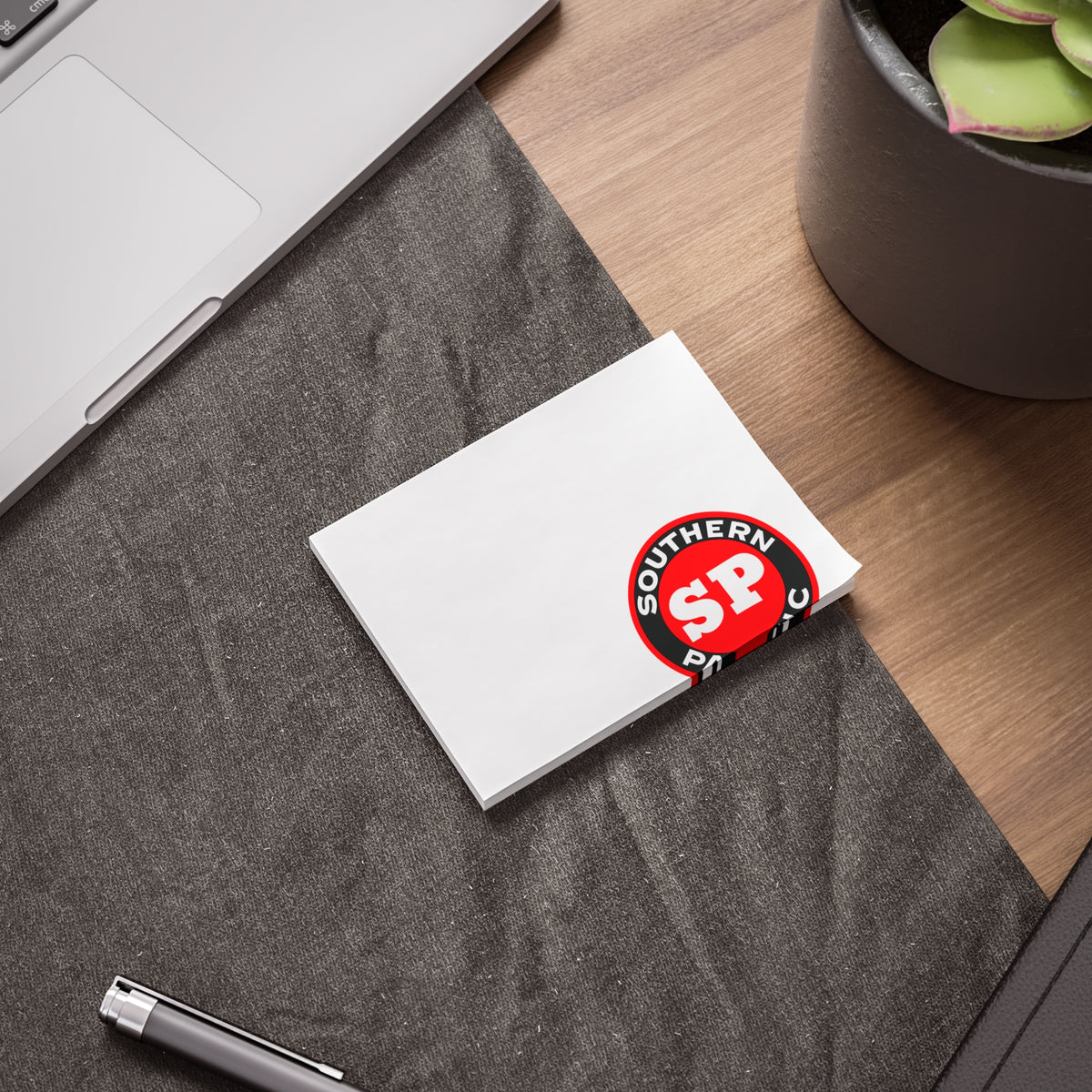 Southern Pacific Railroad Sticky Post-it Note Pad