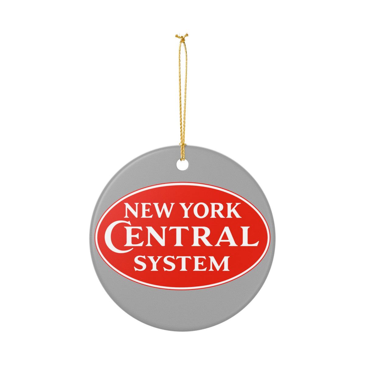 New York Central Railroad Ceramic Ornament