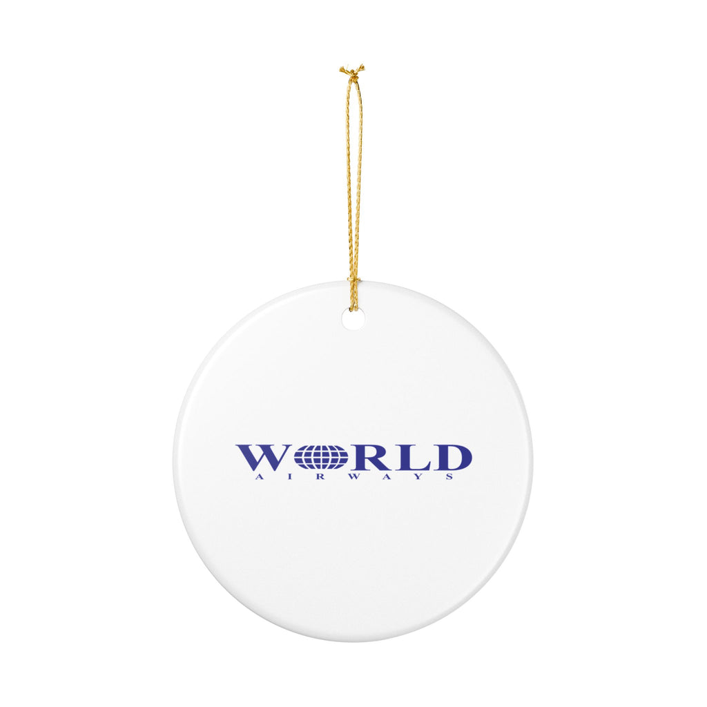 World Airways Ceramic Ornament