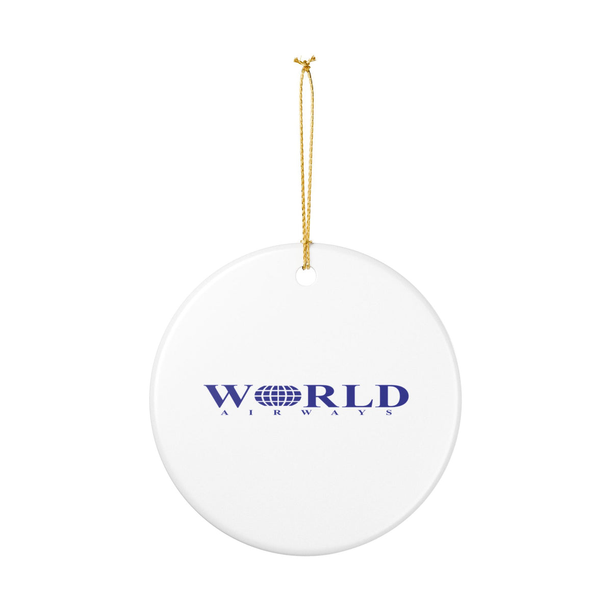World Airways Ceramic Ornament