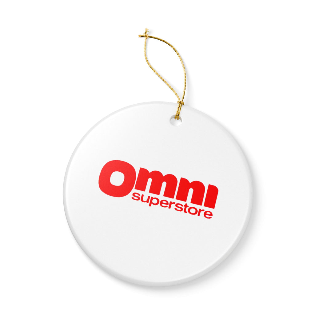 Omni Superstore Ceramic Ornament