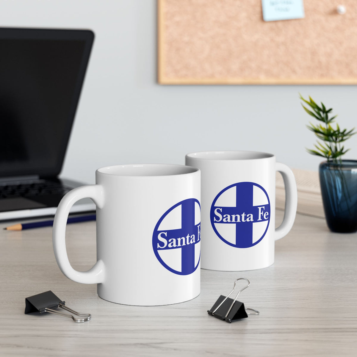 Atchison Topeka and Santa Fe Railway Ceramic Coffee Mug