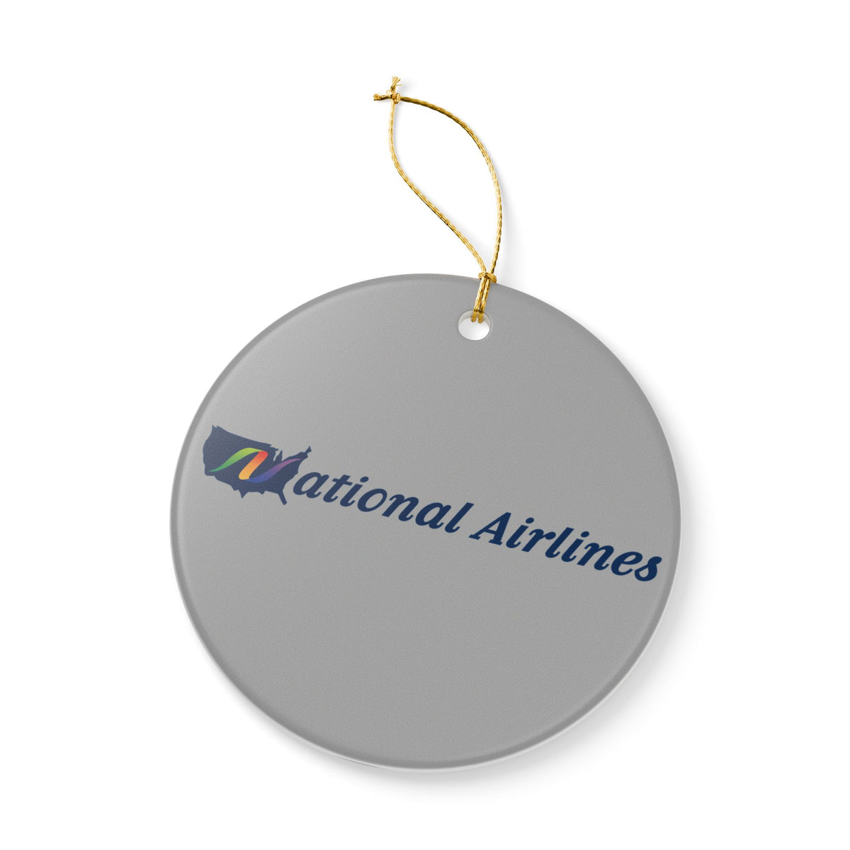 National Airlines (1999-2002) Ceramic Ornament