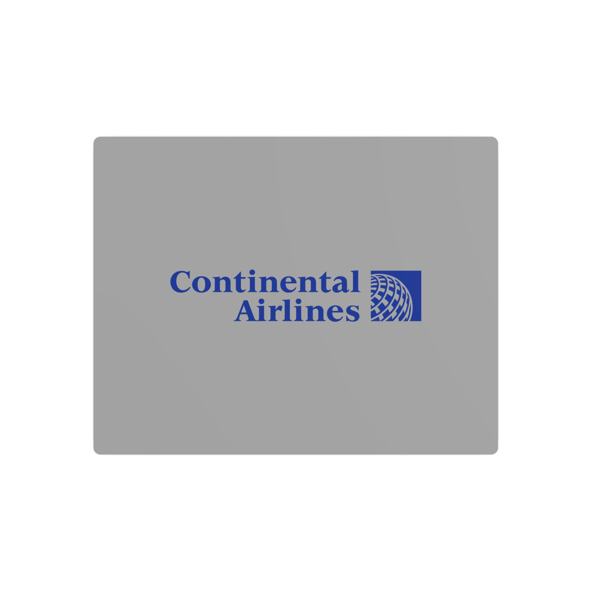 Continental Airlines Metal Sign