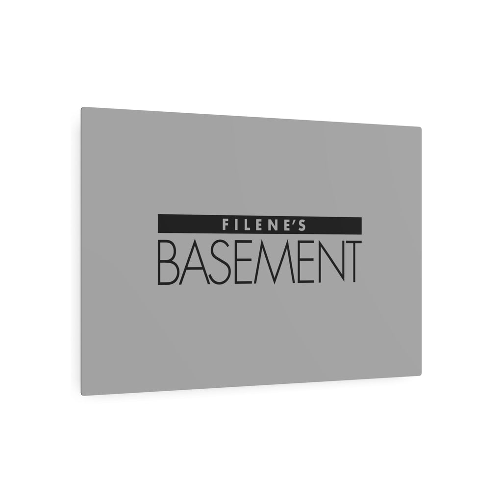 Filene's Basement Metal Sign