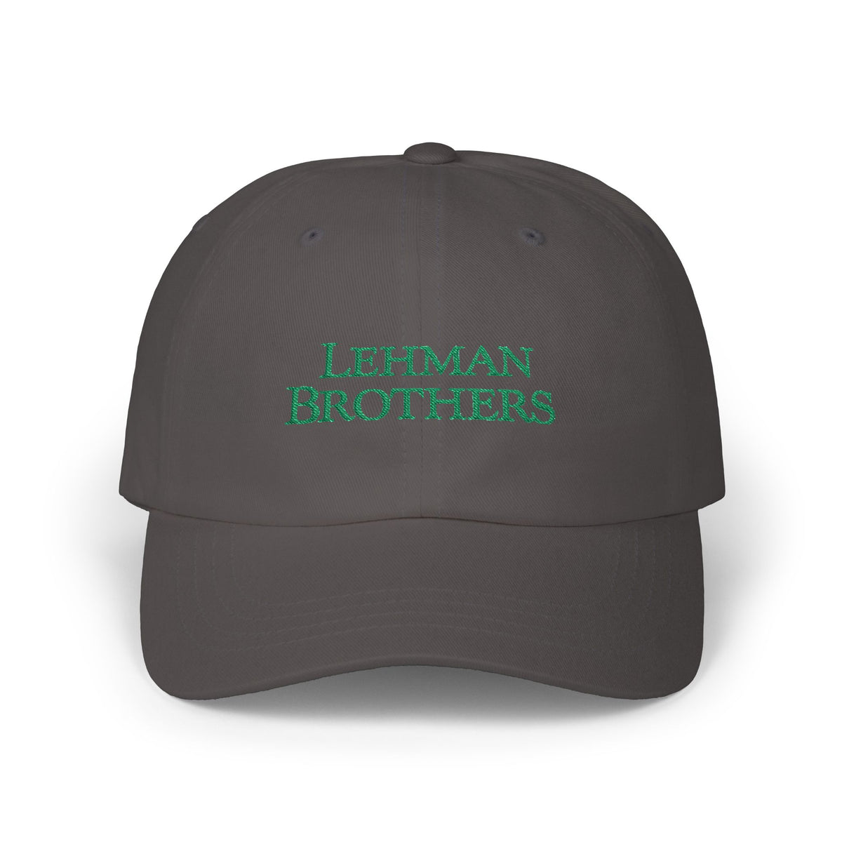 Lehman Brothers Embroidered Dad Cap Hat