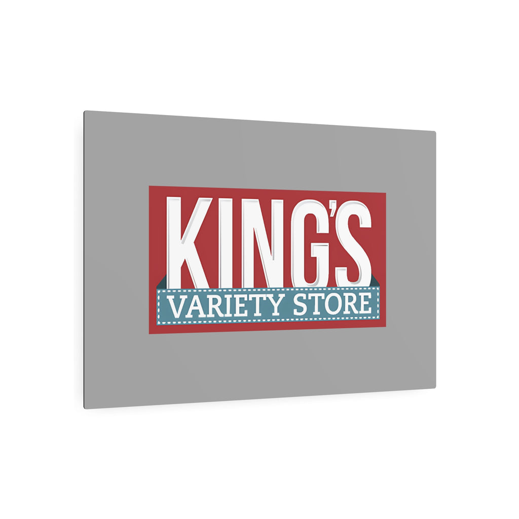 King's Variety Store Metal Sign