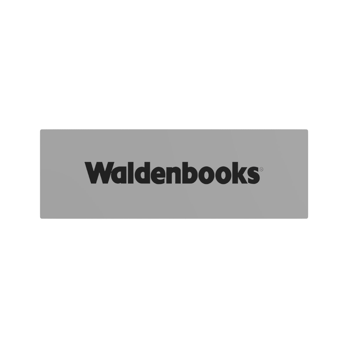 Waldenbooks Metal Sign