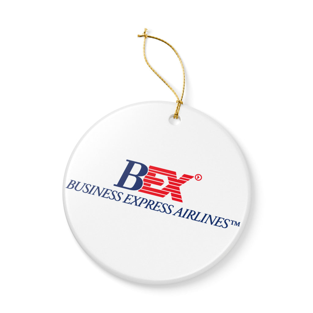 Business Express Airlines Ceramic Ornament