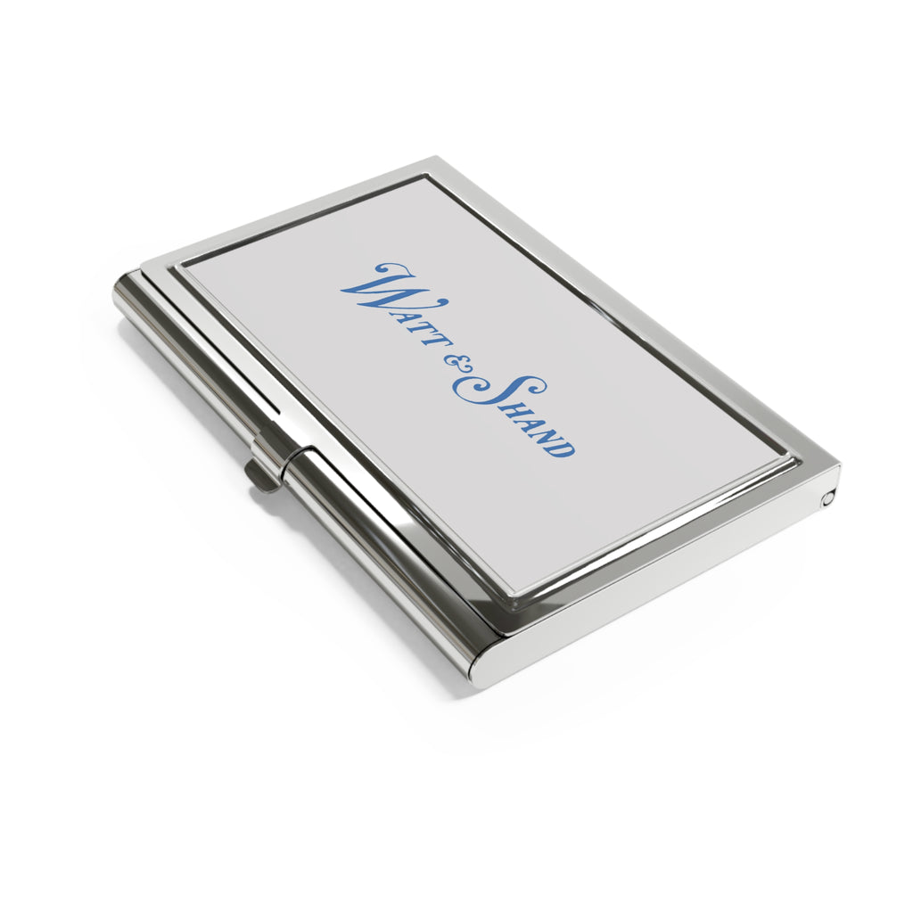 Watt & Shand Metal Business Card Holder