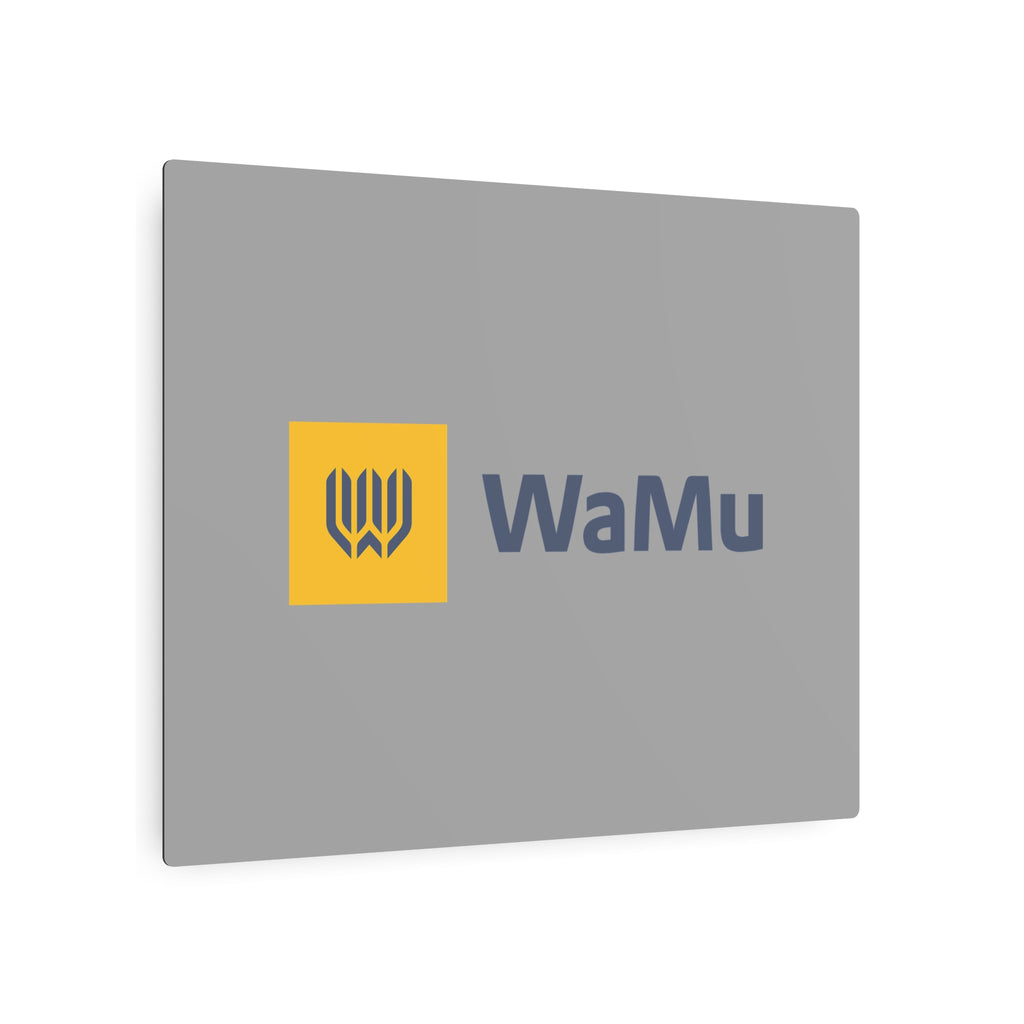 Washington Mutual (WaMu) Metal Sign