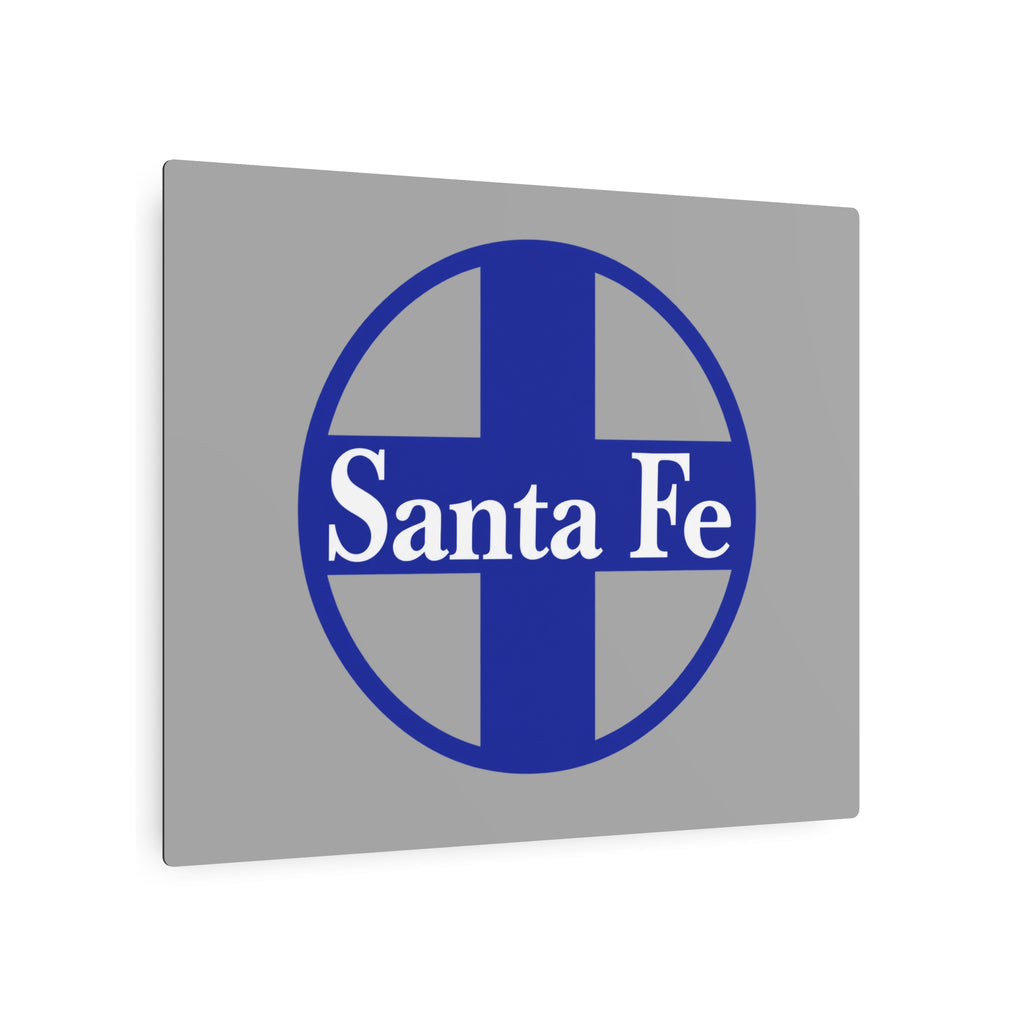 Atchison Topeka and Santa Fe Railway Metal Sign