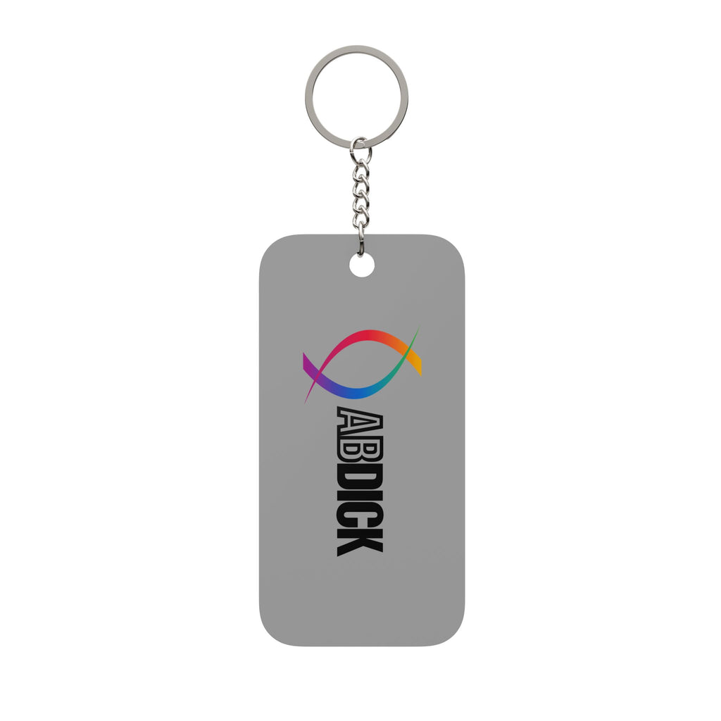 A. B. Dick Company Double-Sided Keychain Charm