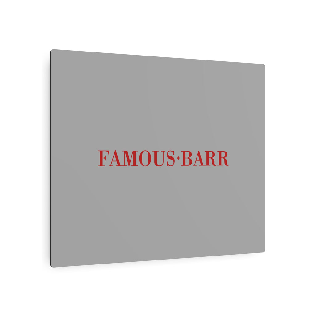 Famous-Barr Metal Sign
