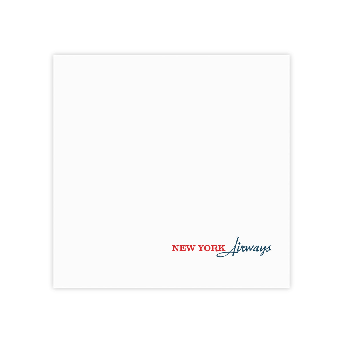 New York Airways Sticky Post-it Note Pad