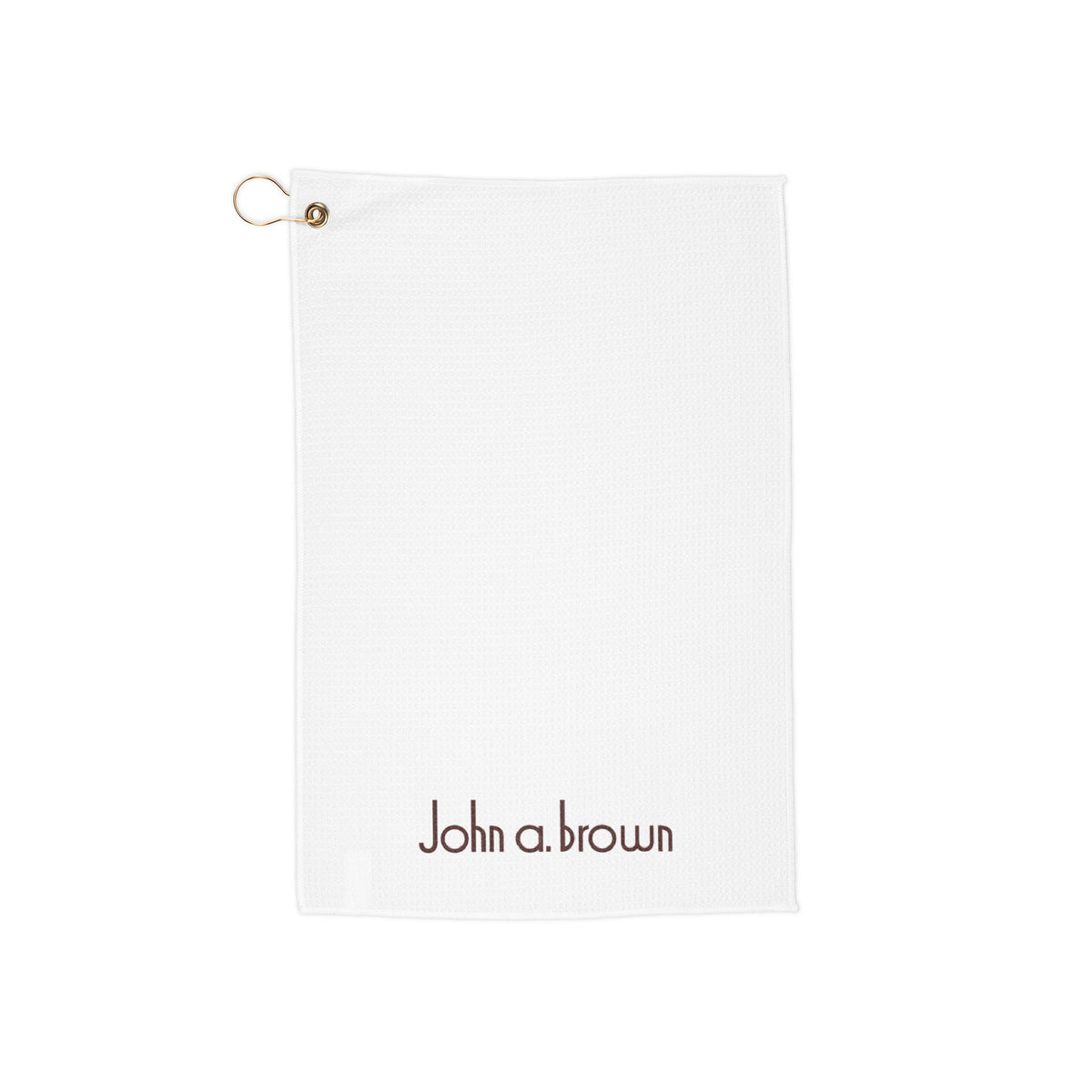 John A. Brown Golf Towel