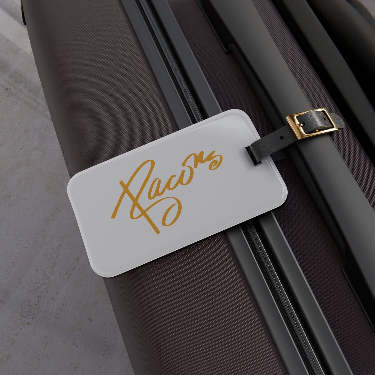 Bacon's Luggage Tag