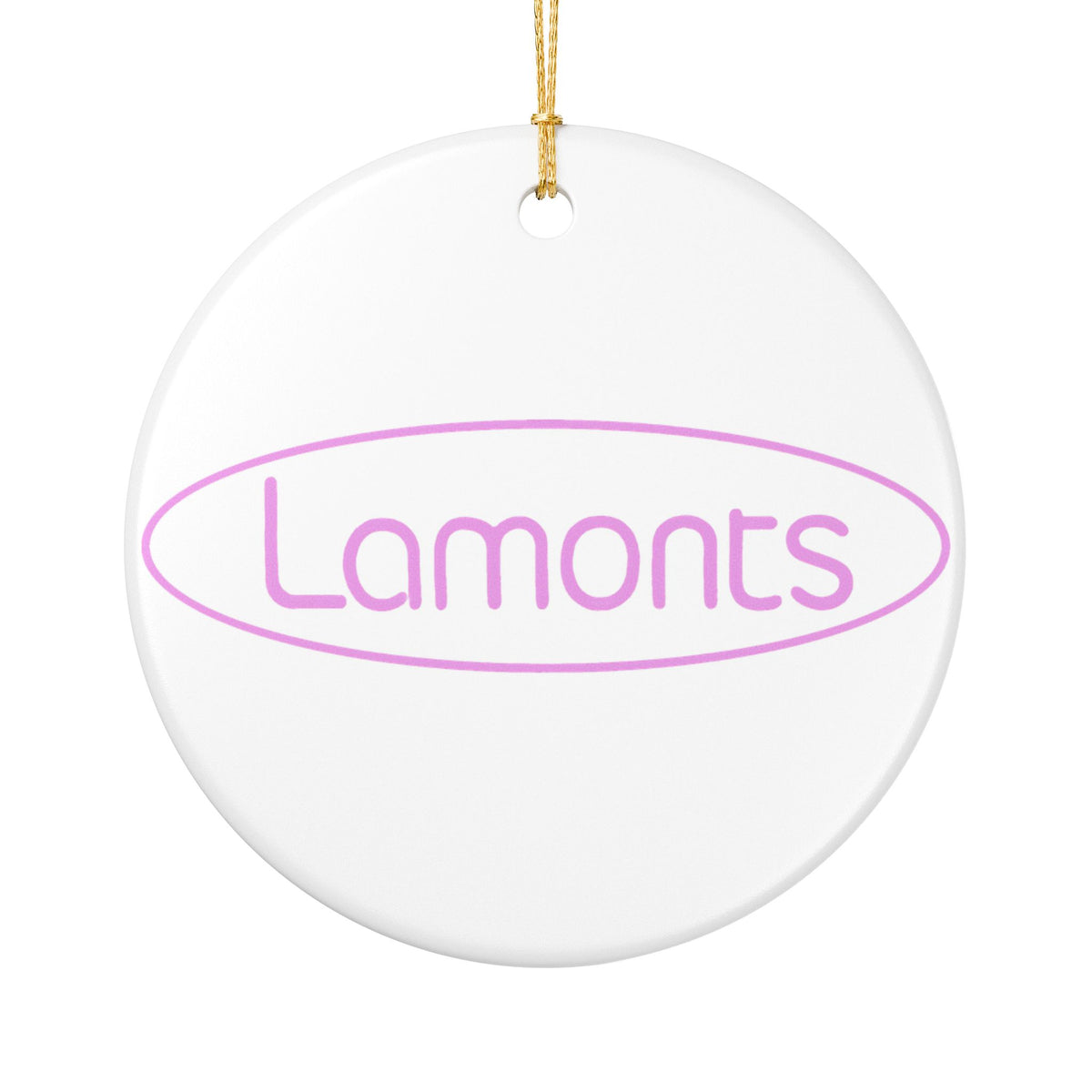 Lamonts Ceramic Ornament
