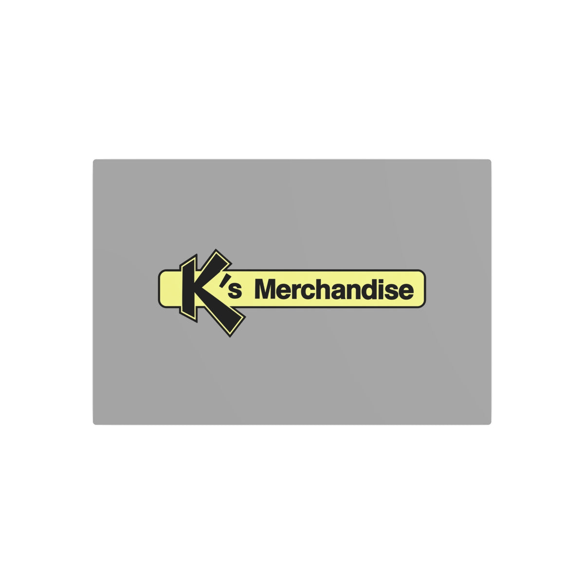 K's Merchandise Mart Metal Sign