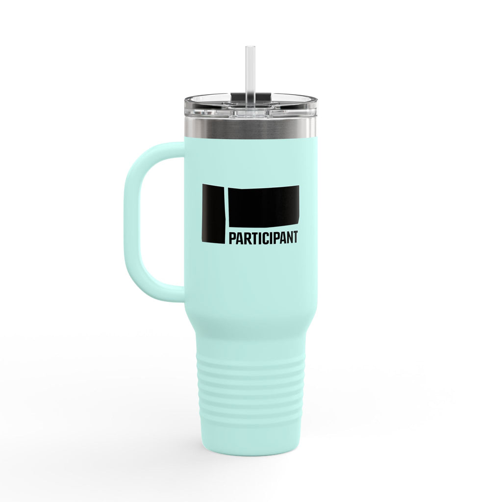 Participant Media 40oz Insulated Travel Mug Stainless Tumbler