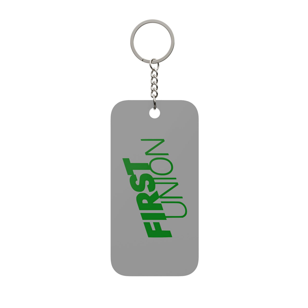 First Union Double-Sided Keychain Charm