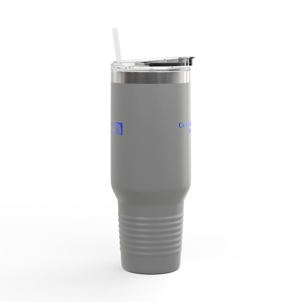 Continental Airlines 40oz Insulated Travel Mug Stainless Tumbler