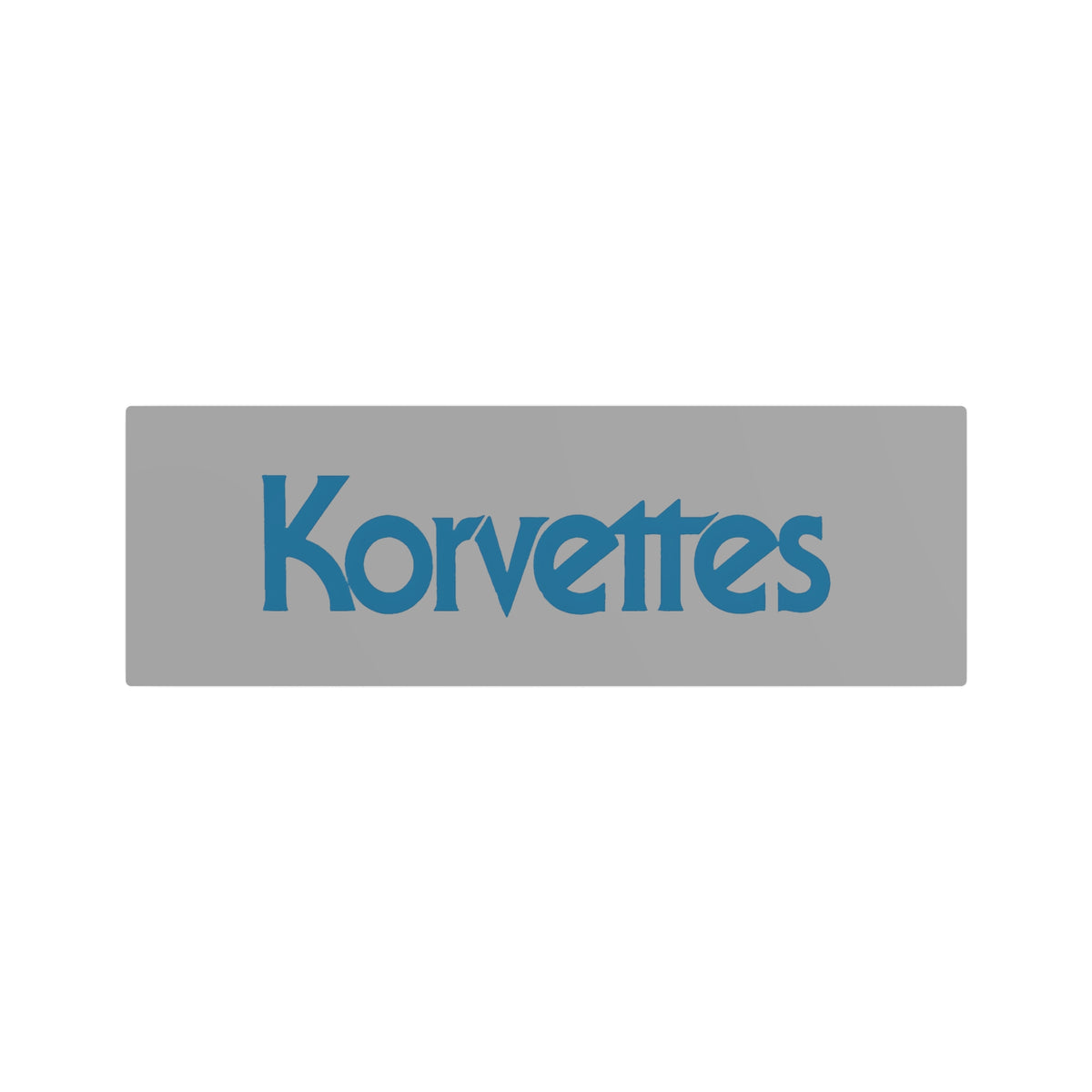 Korvette's Metal Sign