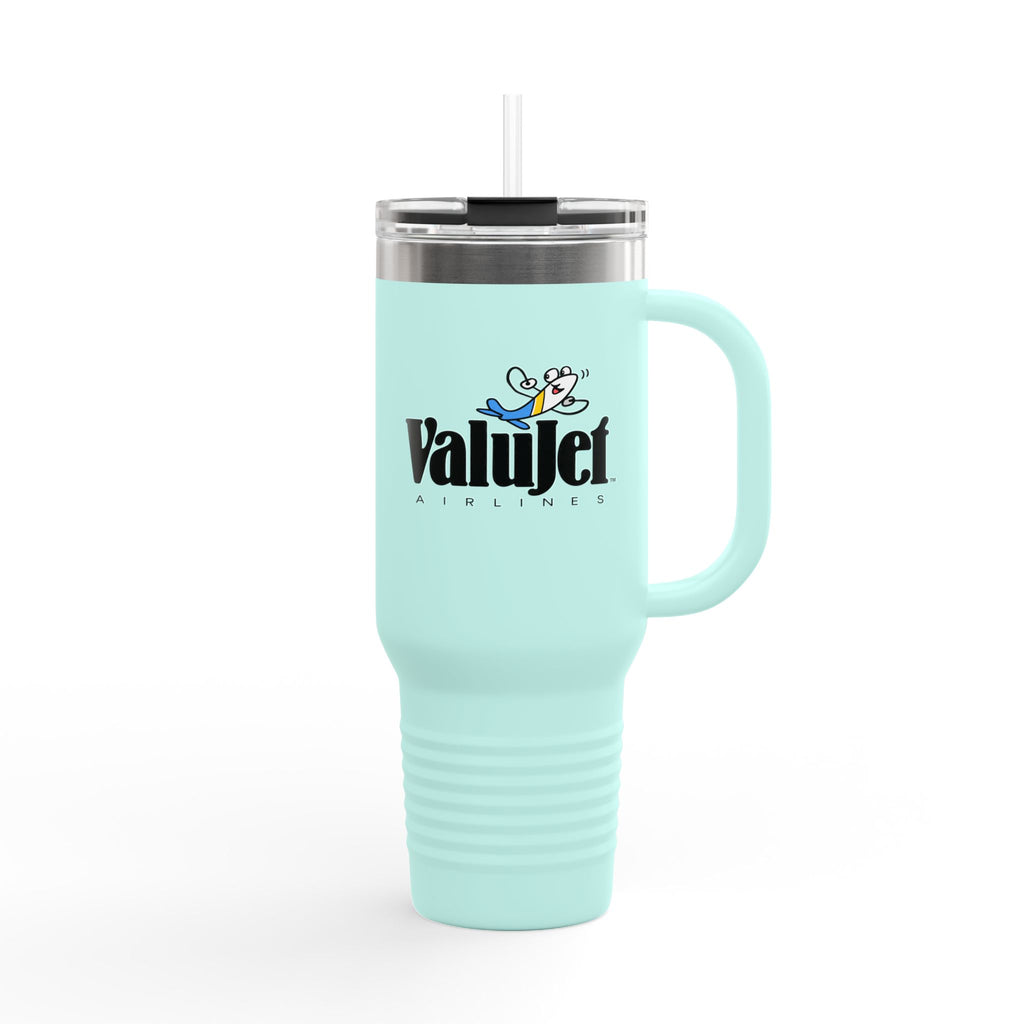 ValuJet Airlines 40oz Insulated Travel Mug Stainless Tumbler