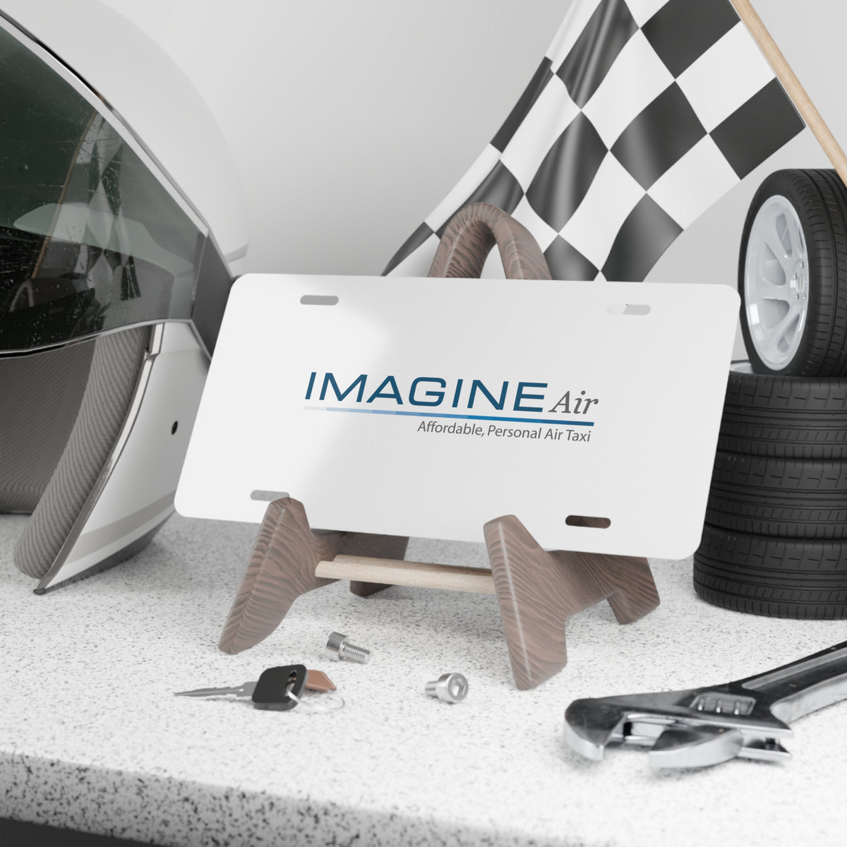 ImagineAir Vanity License Plate