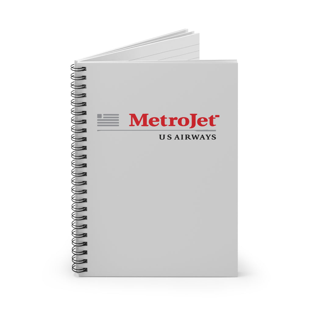 MetroJet Spiral Notebook