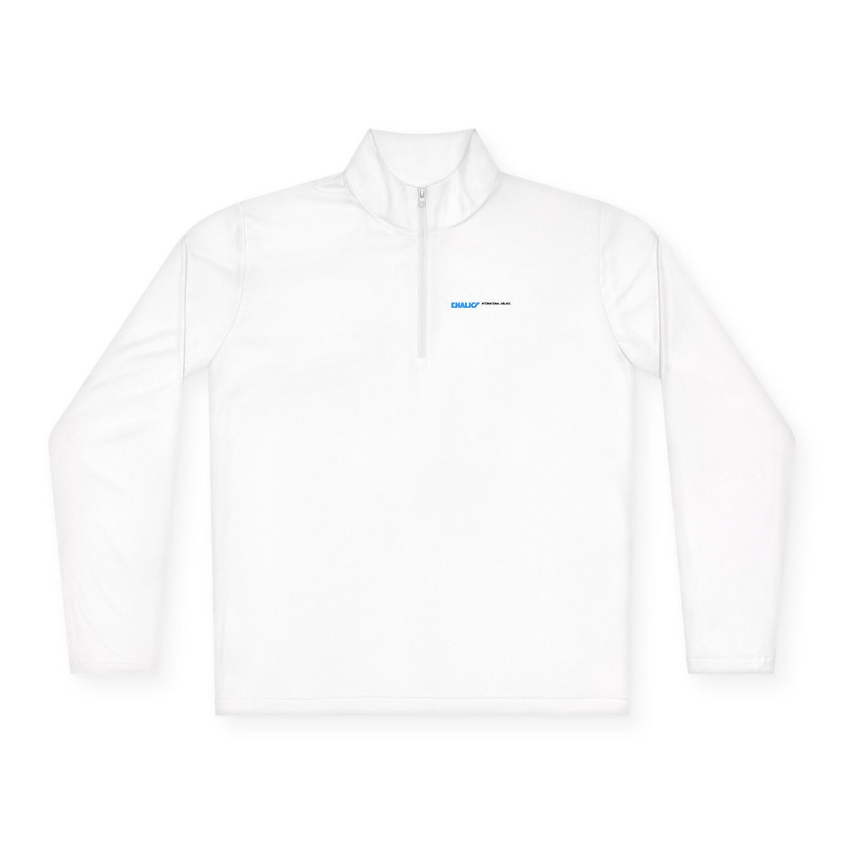 Chalk's International Airlines Unisex Quarter Zip Pullover