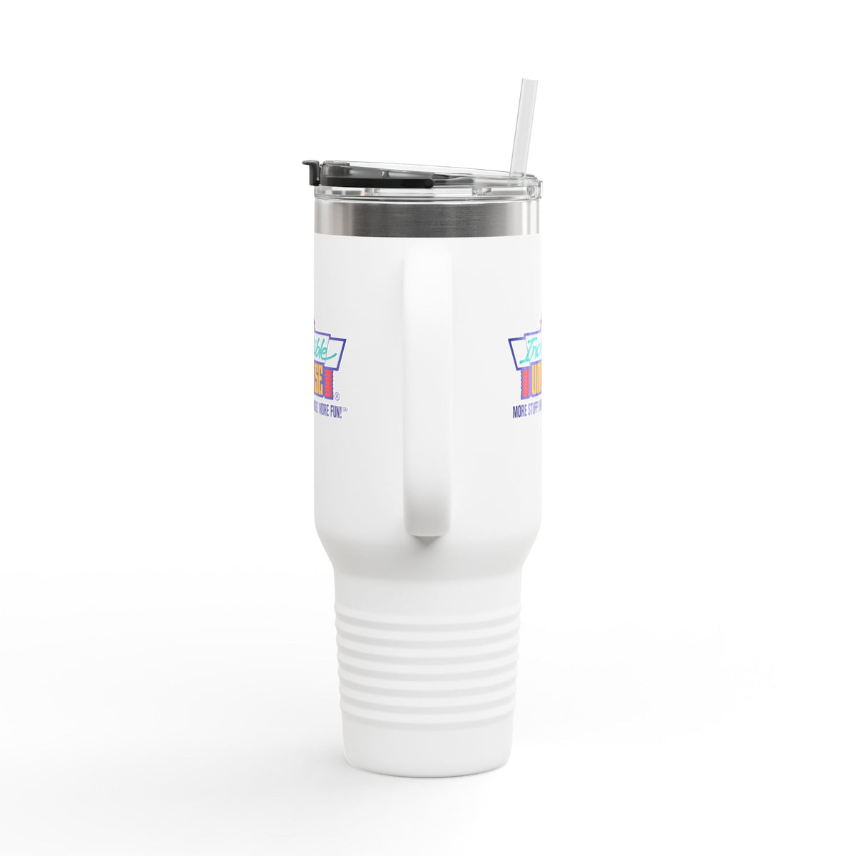 Incredible Universe 40oz Insulated Travel Mug Stainless Tumbler