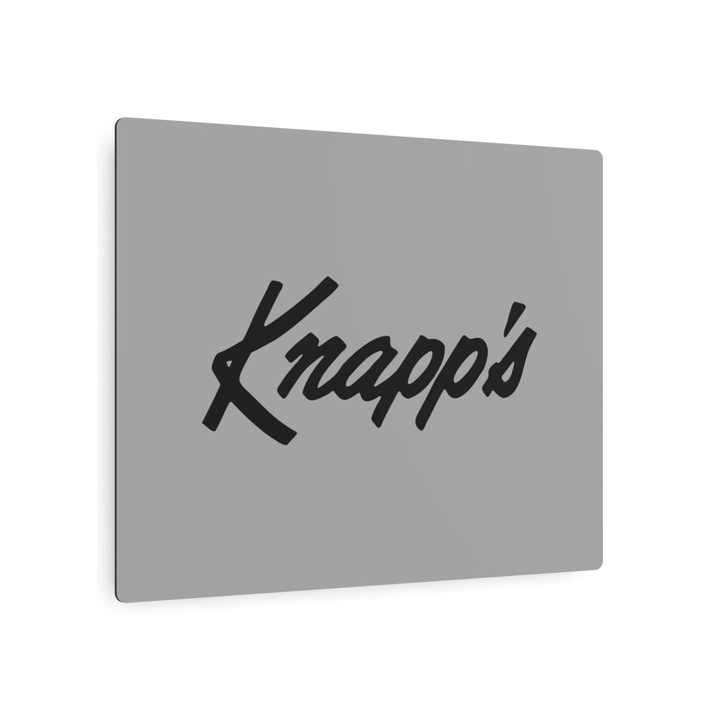 J. W. Knapp Company Metal Sign