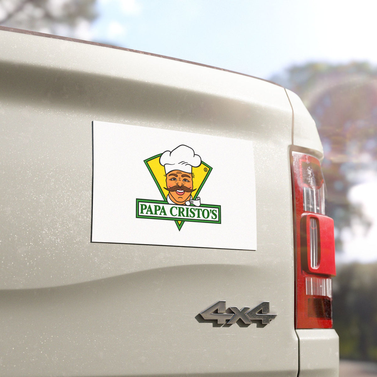 Papa Cristo's Car Magnet