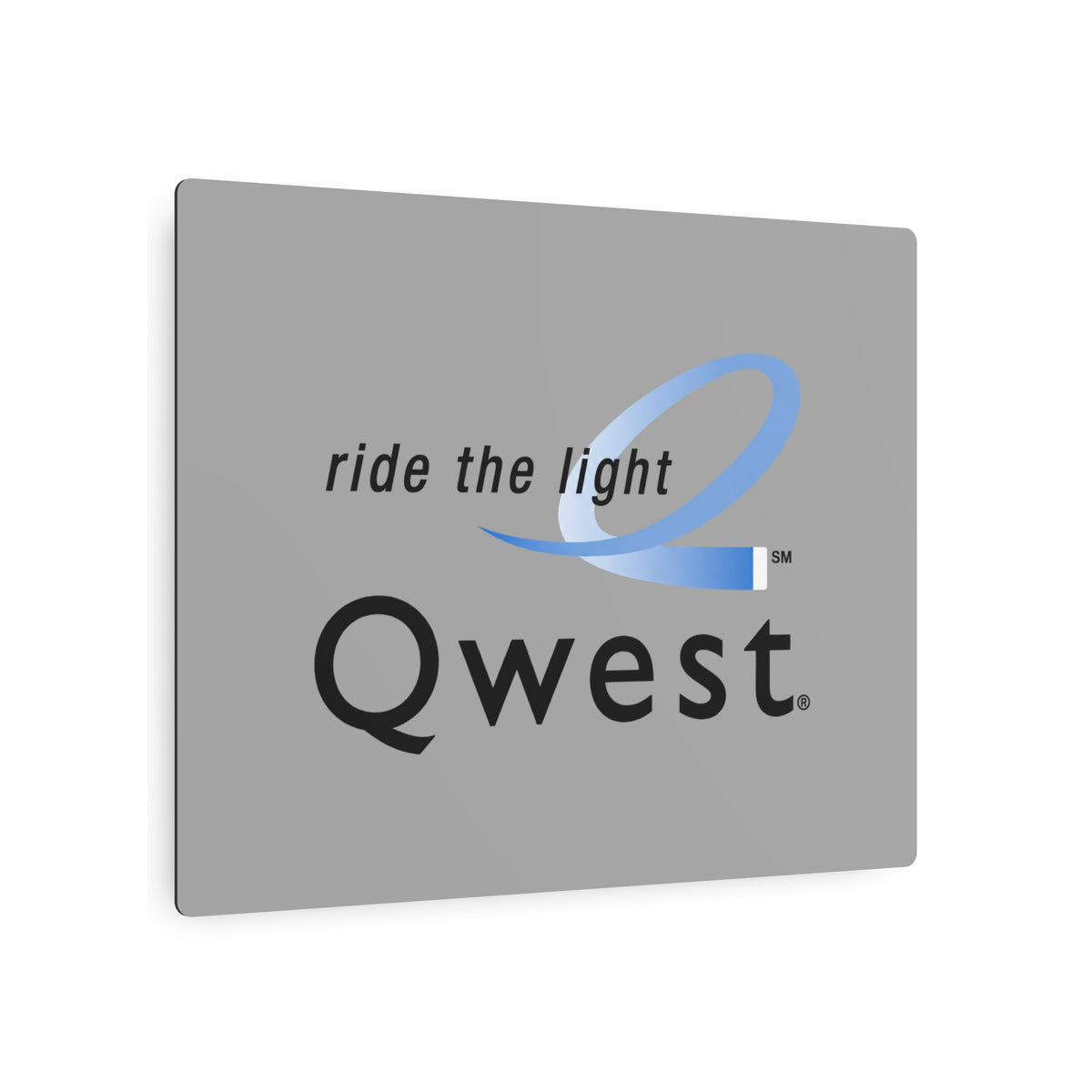 Qwest Metal Sign