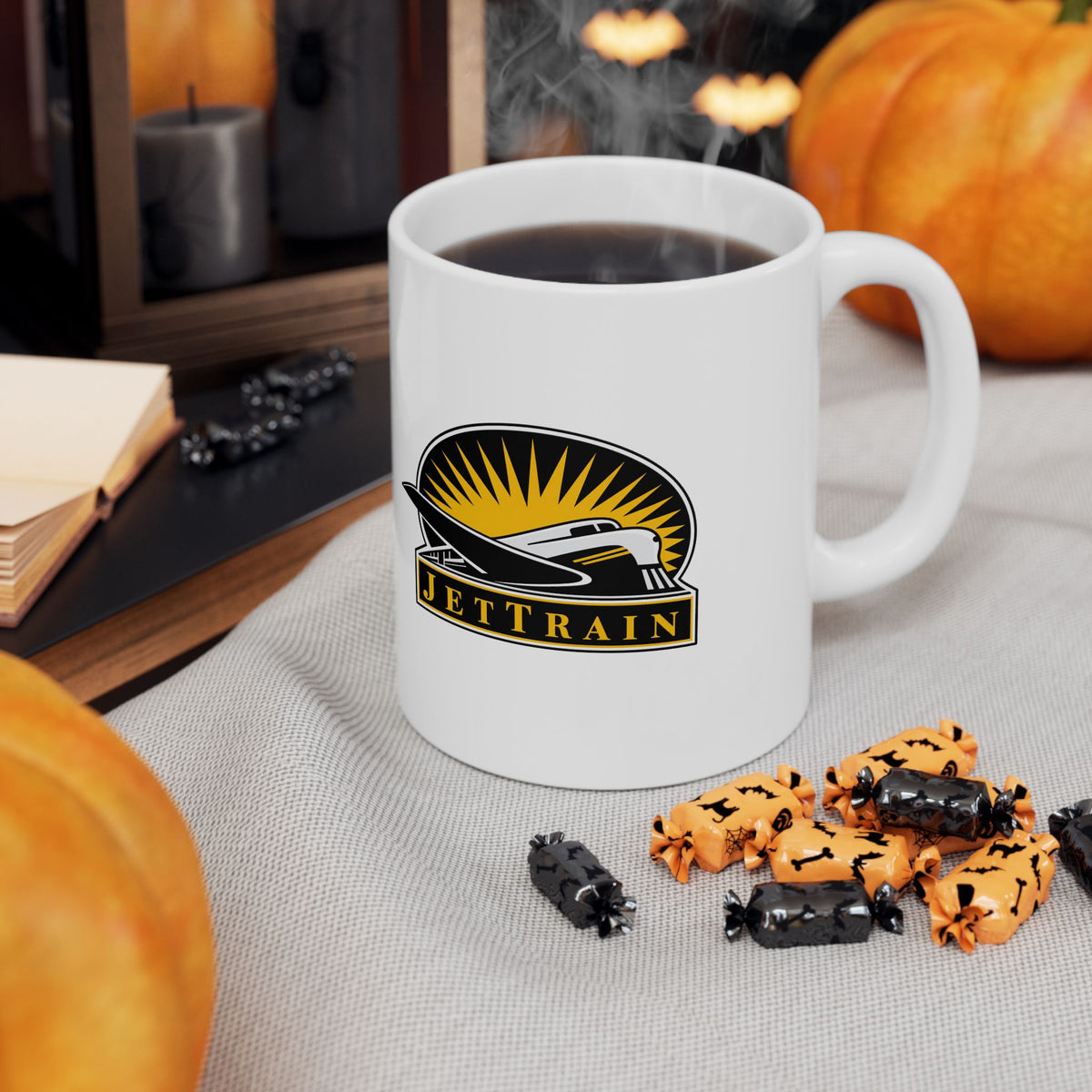 Bombardier JetTrain Ceramic Coffee Mug