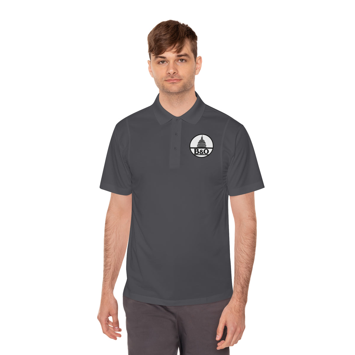 Baltimore and Ohio Railroad Men's Sport Polo Shirt