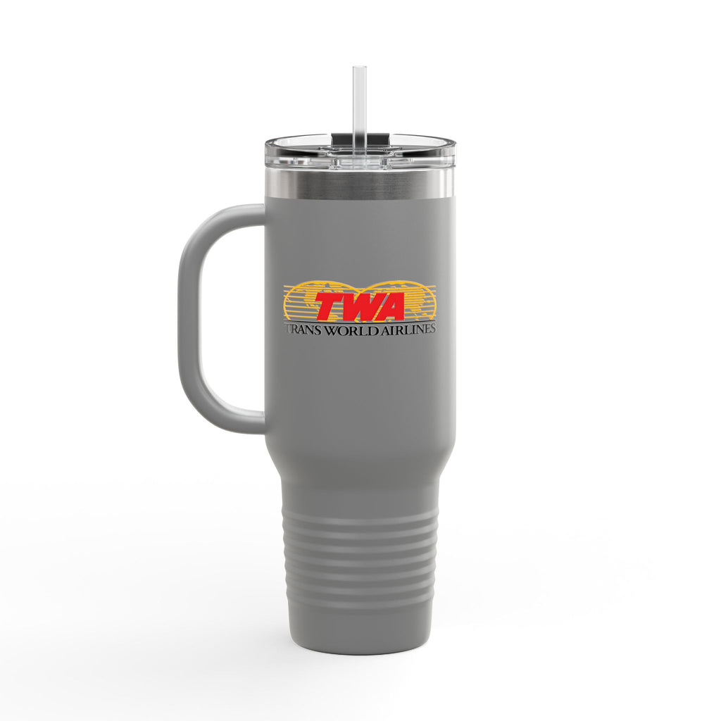 Trans World Airlines (TWA) 40oz Insulated Travel Mug Stainless Tumbler