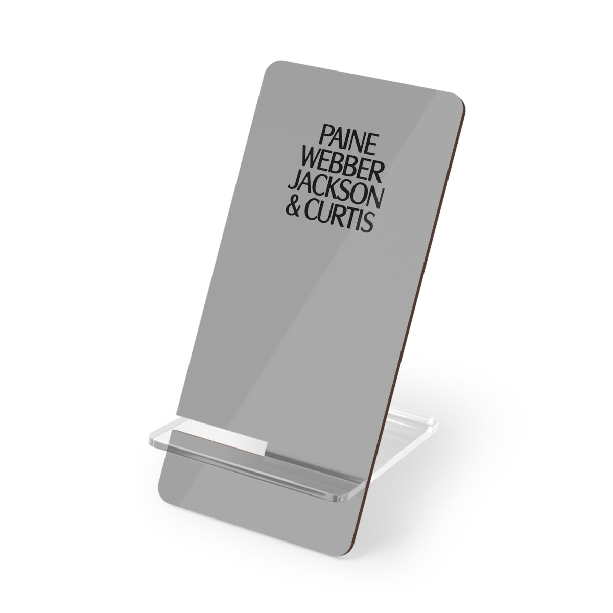 Paine Webber Jackson & Curtis Foldable Mobile Phone Display Stand