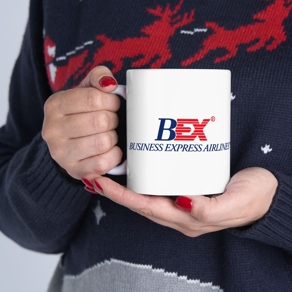 Business Express Airlines Ceramic Coffee Mug