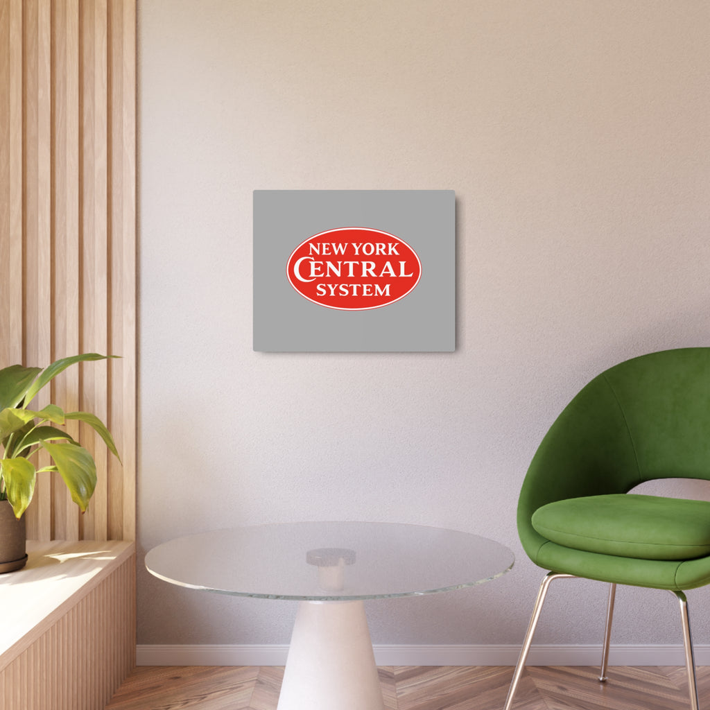 New York Central Railroad Metal Sign