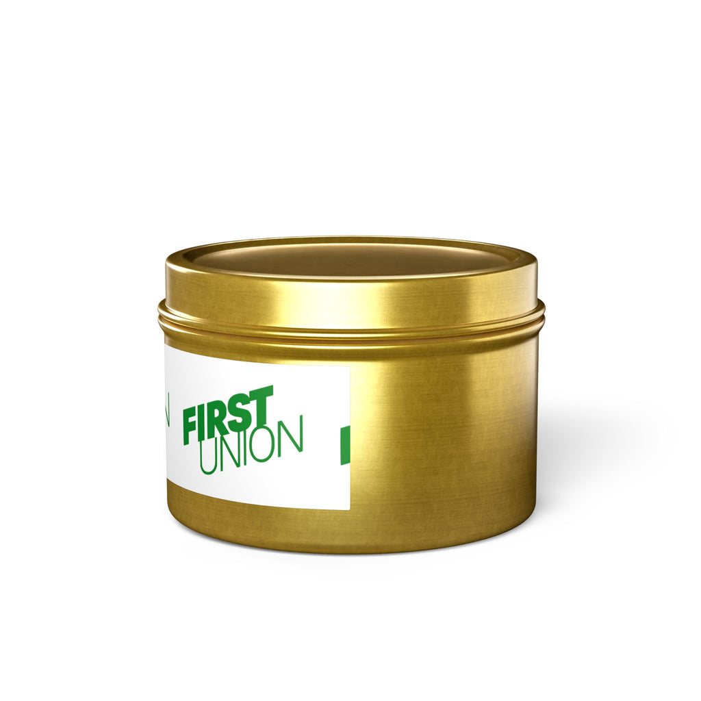 First Union Tin Candle