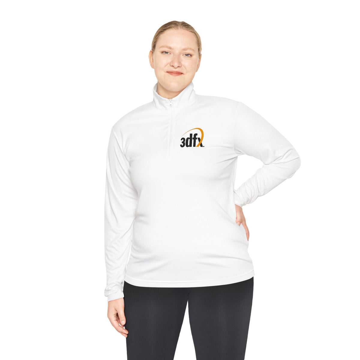 3dfx Interactive Unisex Quarter Zip Pullover